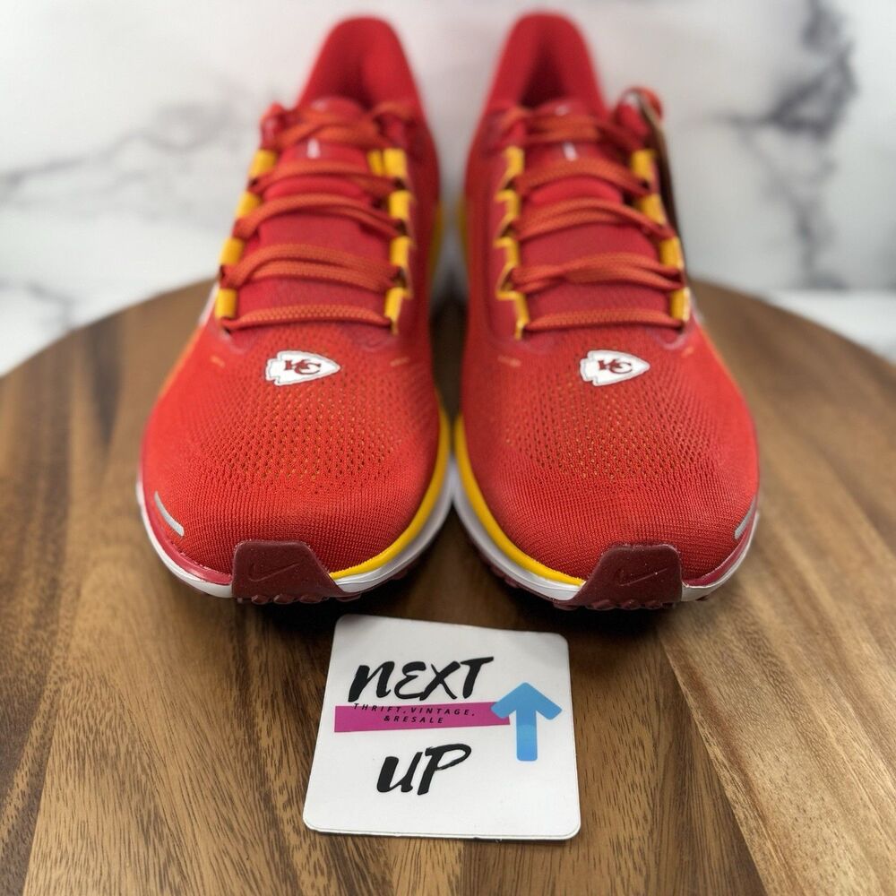 Mens 11-Nike Zoom Pegasus 41 Kansas City Chiefs Athletic Shoes FZ5079-600 nby - Picture 2 of 9